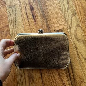 Gold vintage clutch